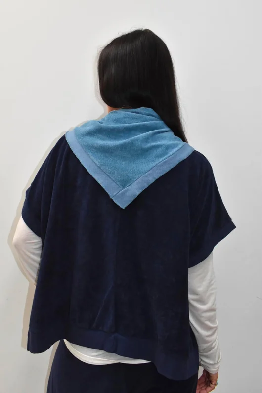 Terry B Neckerchief Denim